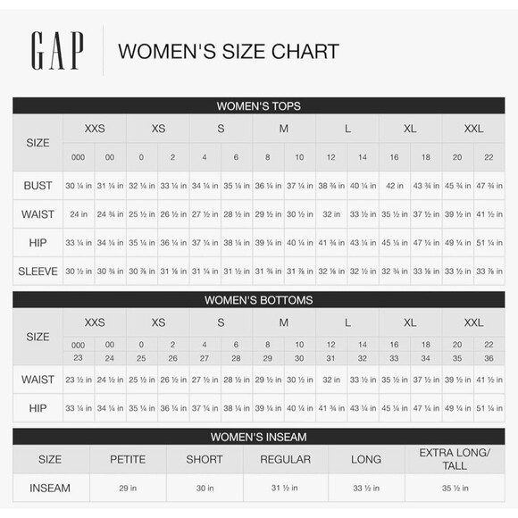 GAP Womens Easy Straight Pull-on Pants True Black Size Large Tall New With Tags - Picture 2 of 8